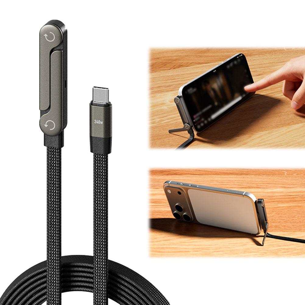 NexBolt™ | Hands-Free Hybrid Charging Stand & Rapid Cable